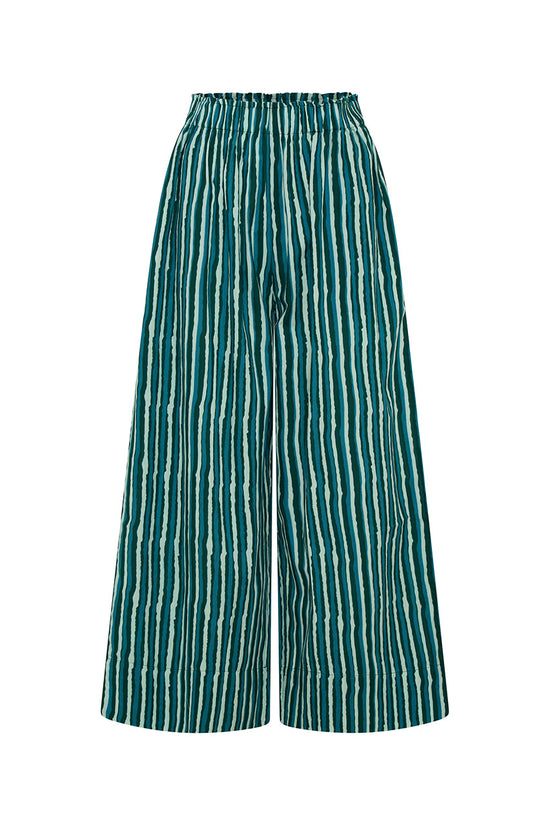 Ria Pants ~ Cyan Candy