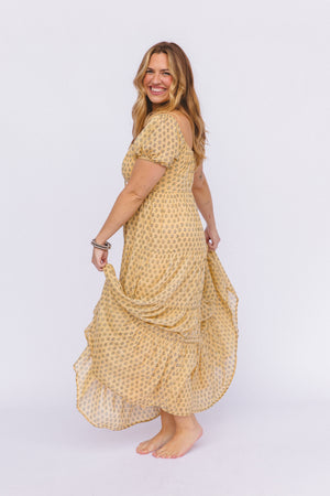 Sita Maxi Dress ~ Daffodil