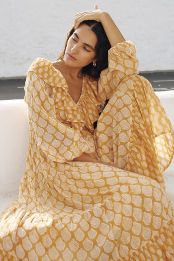 Pari Maxi Dress ~ Honey