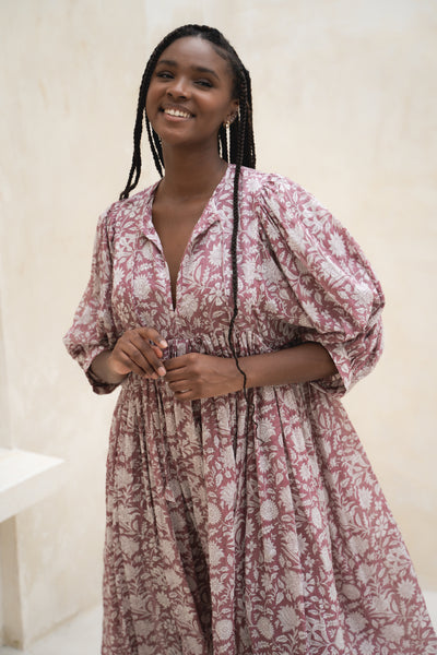 Kyra Midi Dress ~ Musk