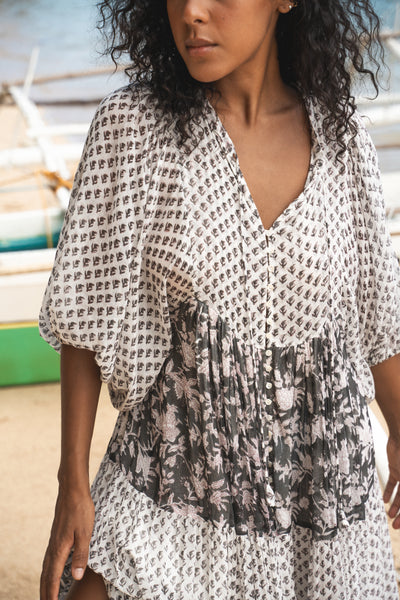 Nora Maxi Dress ~ Noir