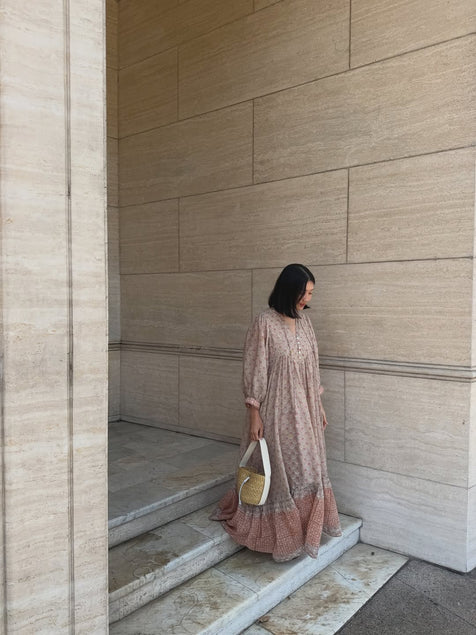 Bhoomi Maxi Dress ~ Sunset